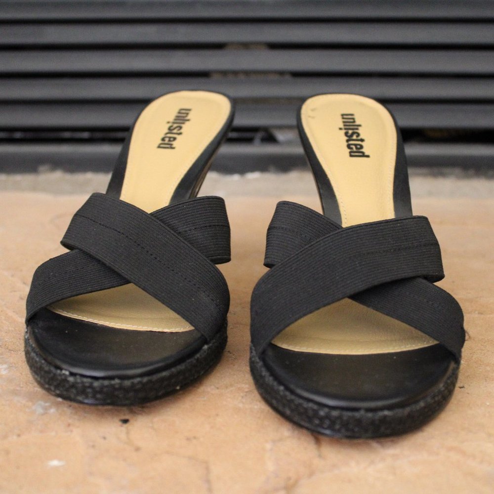 Unlisted Black Stiletto heels